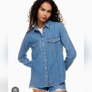 Levi's Blue Denim Shirt